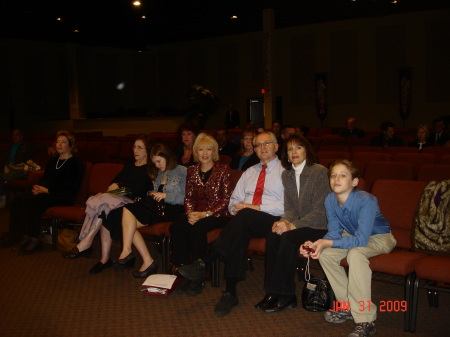 Memorial Service January, 2009