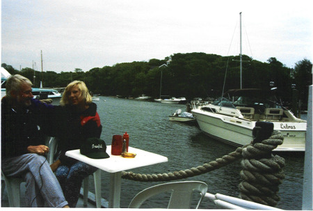 Bojie & I at Wood's Hole, MA  June 1993