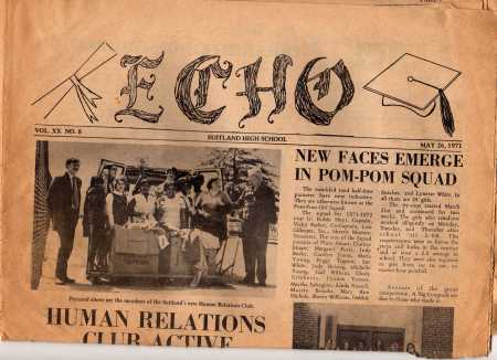 SHS Echo May 1971