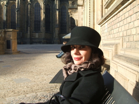 Resting at Prague Castle