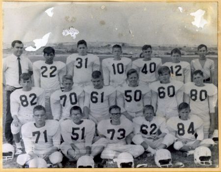 1968-69? Football either 7th or 8th grade