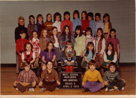 west school grade 3 april 5 1973 mrs noberini