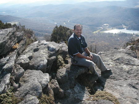 Me overlooking the Appalachian Mountains