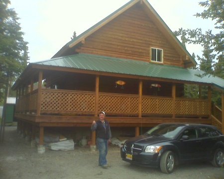 Doug Simonds’ cabin on the Kenai River, AK
