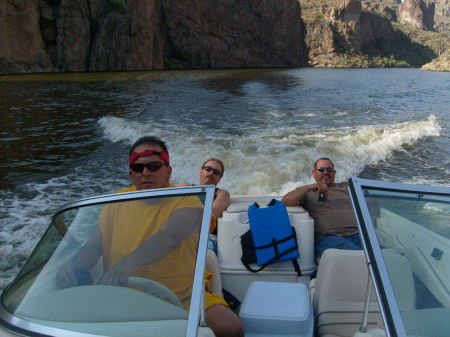 playing at the arizona cyn lakes