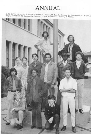 El Conquistador Annual Staff, MCHS 1973