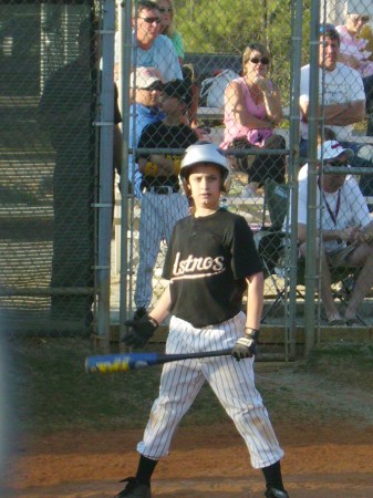 Jay up to bat in 2008