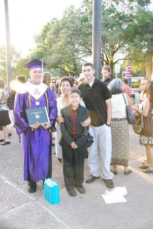My Alex's graduation