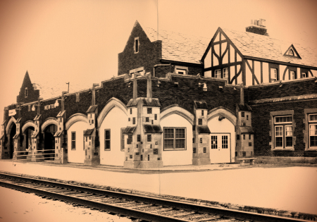 Photoshopping: Old Newton Station