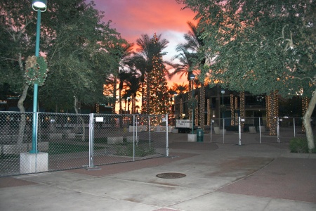 Sunset in Tempe, Arizona