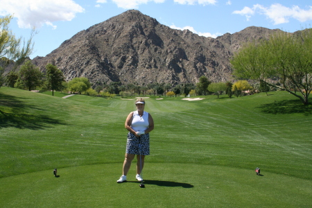 Susan at Indian Wells Country Club