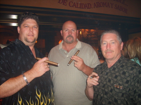 Russ, Robert and Chris at Fuentes in Las Vegas