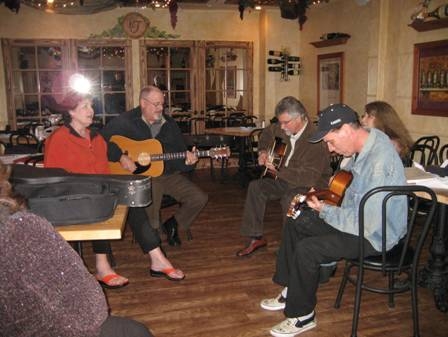 Our after dinner jam session