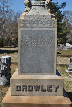 Crowley Family Plot