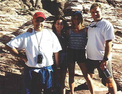 Me, Julie, Mimi, and Jamie - 2002
