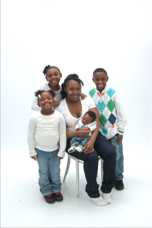 LaShawn and her family