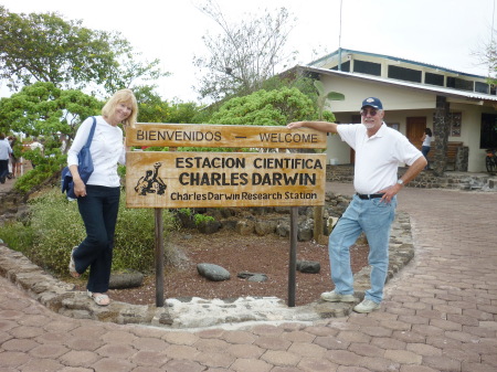 At the Darwin Research Center