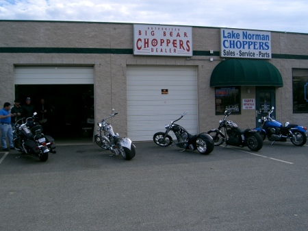 Lake Norman Choppers Shop Front