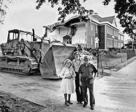 Monroe St. School demolition