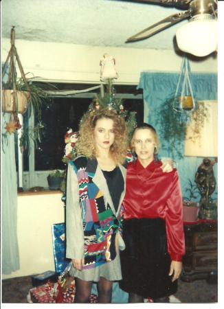 My younger daughter, Jessica & I: Dec 1991