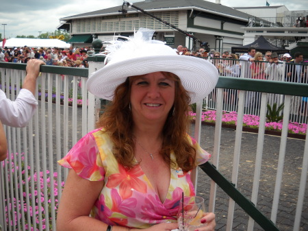 ME AT THE KENTUCKY DERBY
