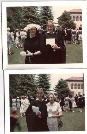 Graduation from Highlands University 1964