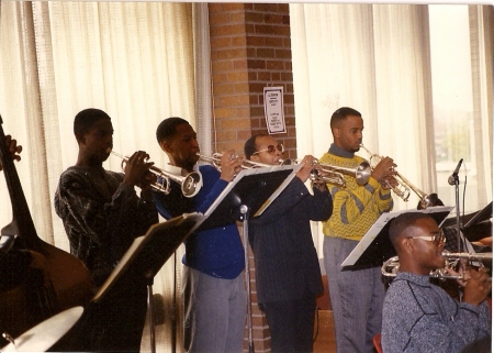 KSU Jazz Band Practice 1990