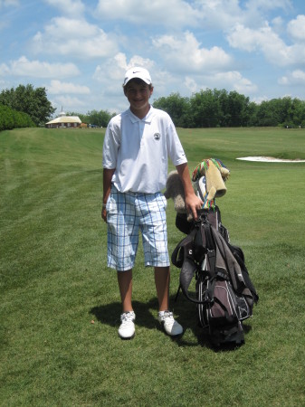 Brody, UGA Golf Camp, July 2009