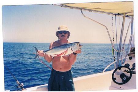 WALTER CANO WITH A TUNA PERSIAN GULF