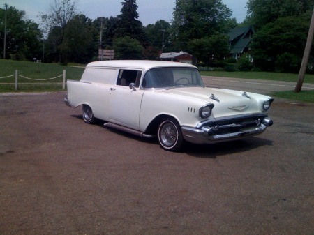 1957 chevy sedan delivery