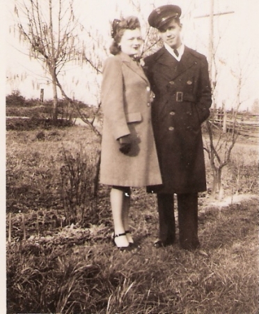 Floyd And Esther Athow, about 1947