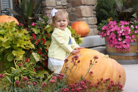 Maelie, my youngest granddaughter (18 months)