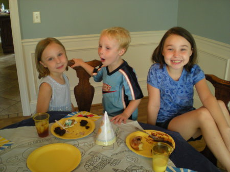 our grandchildren Haley, Joel and Alyssa