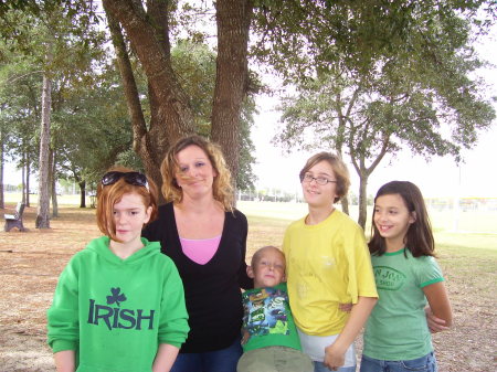 Christina and her children