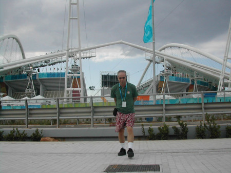 Olympic Stadium in Athens Greece