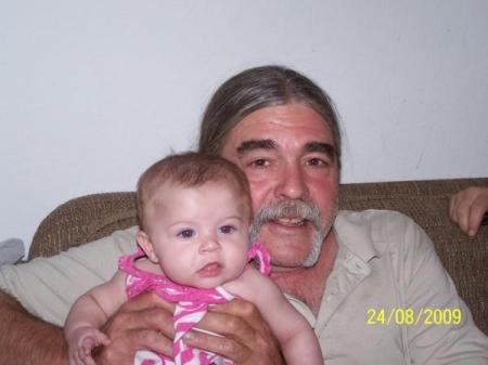 Grand Pa Rick and Granddaughter Lucie