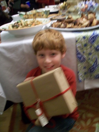 My Grandson Justin, Christmas '08