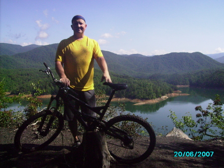 Mountain Biking in Western NC.