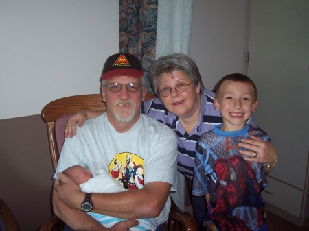 Grandma, Grandpa, Uncle Austen and Jadyn