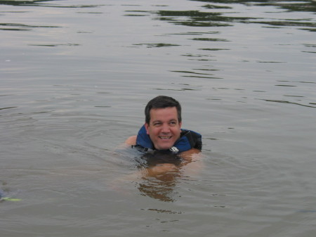 Water Skiing In Potomac River