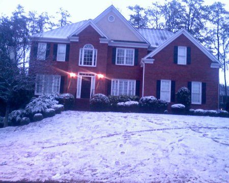 Snow in Atlanta