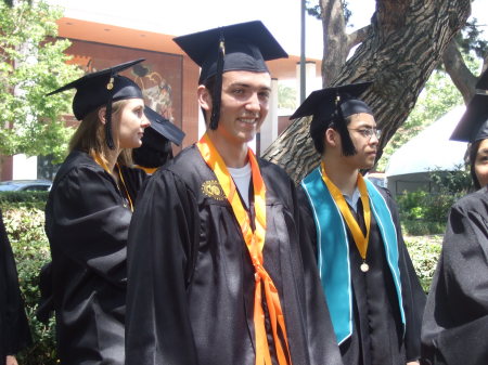 Reuben's graduation from Harvey Mudd College