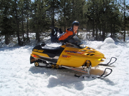 Snowmobiling!