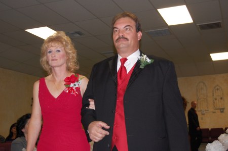 Tab and myself at our daughters wedding