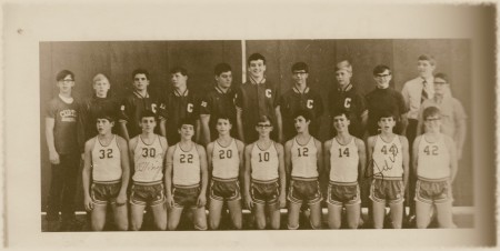 1971 Junior High Basketball Team