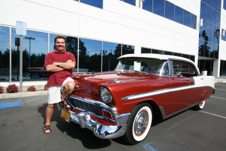 my 56 Belair, she's a beauty,,