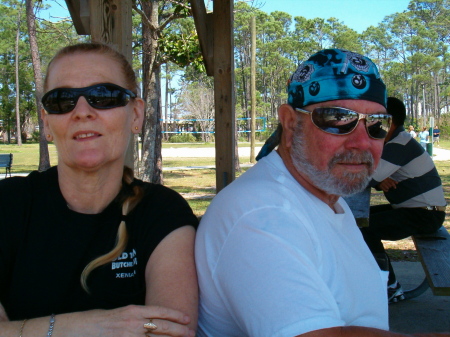 AJ and me at a park in Ft Walton Beach (2008)