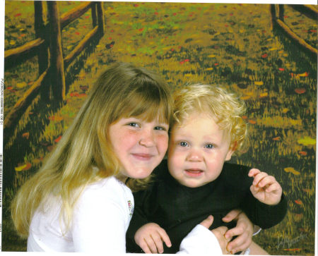 Two of my grandchildren 2006