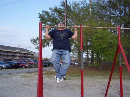 Visiting Camp Lejeune in 2007