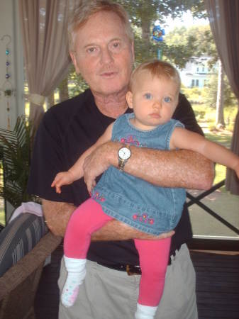 husband Bob and Grand-daughter Elise